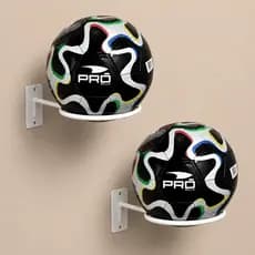 Kit02 Suporte Bola Futebol Basquete Vôlei +Parafusos Buchas