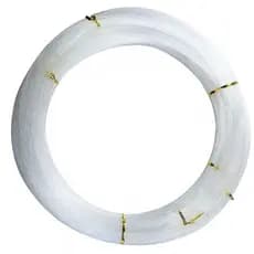 Linha Nylon Monofilamento Pesca Meada 1,40mm 140mm Branco 100 Metros