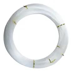 Linha Nylon Monofilamento Pesca Meada 0,90mm 090mm Branco 100 Metros