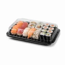 Embalagem 02 Descartável Para Comida Japonesa - 100un