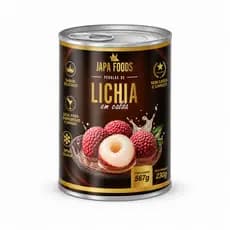 Lichia Em Calda Premium Japa Foods 567g Sem Caroço E Casca