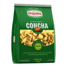 Macarrão Com Ovos Concha Conchiglione 500g Orquidea Gourmet