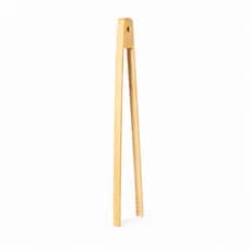 Pegador Bambu Japonês 30cm Fritura Churrasco Salada Pinça