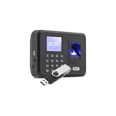 Relógio De Ponto Biométrico Impressão Digital + Pendrive 16g