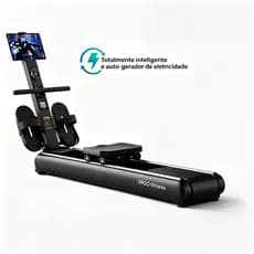 Máquina De Remo Magnética Inteligente Bluetooth Dobrável