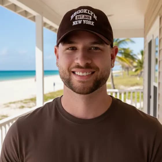 Boné Brooklyn Praia Vibes de Look Essencial Masculino e Feminino com Conforto e Beleza