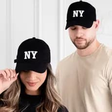Boné NY Unissex para o Verão Look Leve Fashion e Confortável Ideal para Passeios ao Ar Livre