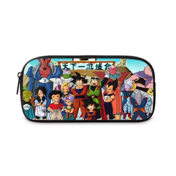 Estojo Simples Escolar Estampa Dragon Ball Z