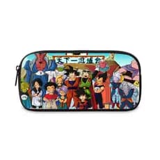Estojo Simples Escolar Estampa Dragon Ball Z