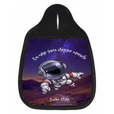 Lixinho Para Carro Lixeira Personalizada Organizadora Eu Não Sou Deste Mundo Astronauta Veiculos Câmbio
