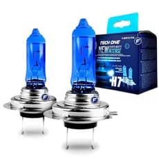 Par Lampada Super Branca Para Farol H7 Efeito Xenon 8500k Techone Promoção