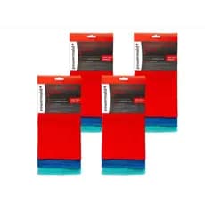 Kit 12 Panos De Limpeza Microfibra Multiuso 30x30cm - Powermaid
