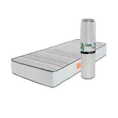 Colchão Solteiro De Espuma D33 A Vácuo Certificada 88x188x17
