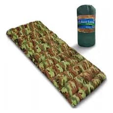 Colchonete Solteiro Camuflado Verde 190x60 - Mont Long