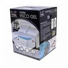 Pillow Top Queen Topper Viscogel F.a Colchões 158x198x4cm