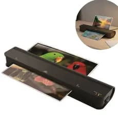 Plastificadora A4 300W 127V Para Documentos Escritório Preta Importway