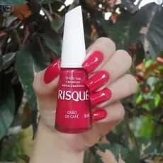 Esmalte Risqué Grão de Café Cremoso Hipoalergênico 8ml. VL