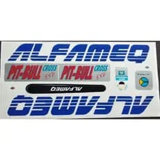 Adesivos Colante Para Bicicletas Alfameq Pitbull Cores