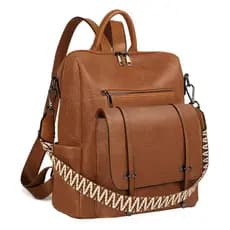 Mochila Bolsa Feminina Moderna Prática Bolso Antifurto Alça de Ombro Dia a Dia Faculdade Reforçada