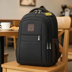 Mochila Masculina Feminina Notebook Lona Reforçada Resistente Escolar Trabalho Dia a Dia Casual