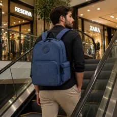 Mochila Notebook Masculina Feminina Média Casual Espaçosa Dia Dia Trabalho Escolar Baoluolan