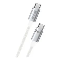 Cabo Usb-c Para Tipo-c Celular 240w Carregador Turbo Celular Branco