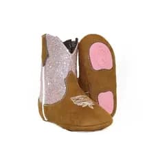 Bota Texana Baby Menina e menino Macia Confortável