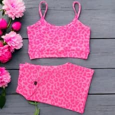 Conjunto De Academia 1 Short E 1 Top Fitness Roupa Feminina
