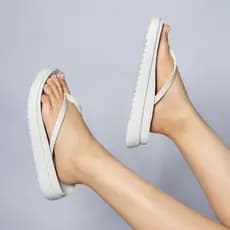 Chinelo Sandália Flat Anatômico Confortável Plataforma Alta Dia a Dia