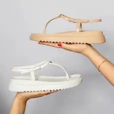 Sandália Papete Chinelo Nuvem Plataforma Alta Anatômica Casual