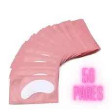 50 Escovinha Gliter 100 Microbrush 5 Pares Protetor Pálpebras 3 Micropore
