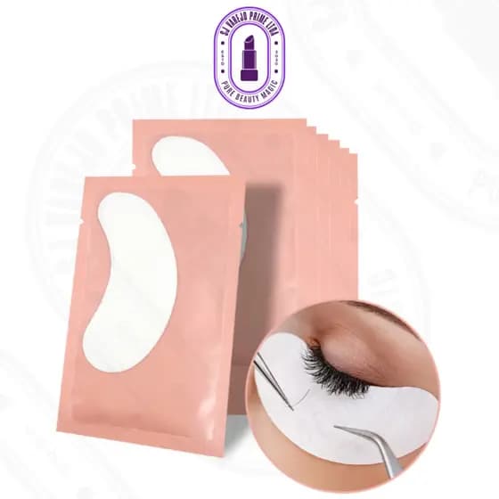 100 Unidades Pad Gel Protetor Palpebra Alongamento Extensão de Cílios (50 Pares)
