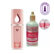 Navina: Bruma Aceleradora de Crescimento de Cílios 100ml + Nano Vaporizador para Extensão de Lash