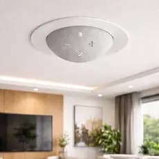 Suporte Embutir Teto Redondo Compatível Alexa Echo Dot 4 E 5
