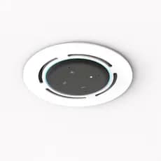 Suporte Redondo De Embutir Teto Para Alexa Echo Dot 3