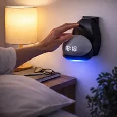 Suporte de Tomada Vertical Ou Horizontal para Alexa Echo Dot 4 e 5