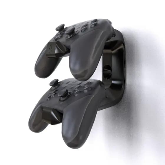 Suporte de Parede 2 Controles Pro Controller Nintendo Switch