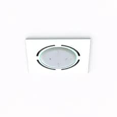 Suporte Quadrado De Embutir Teto Para Alexa Echo Dot 3