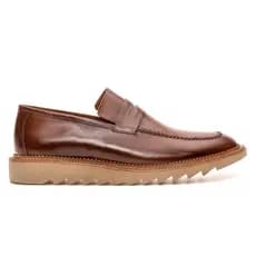 Sapato Loafer Bigioni Masculino Ultra Premium Solado Tratorado Frete Grátis