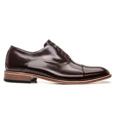 Sapato Social Wholecut Clássico Masculino em Couro Legítimo Estilo Italiano Bigioni