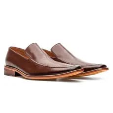 Sapato Loafer Masculino Couro Legítimo Moderno Estilo Italiano Bigioni