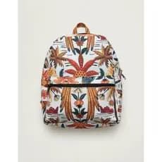 Mochila Escolar Casual Urbana Trendy Print - Estilo E Versatilidade - ESTAMPADA TROPICAL