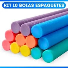 5, 6 8 ou 10 Un Boia Espaguete Macarrão Flutuador S/ Furo Piscina Natação