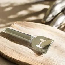 Abridor De Lata E Garrafa De Cerveja Multifuncional Profissional Original Aço Inox Com Cabo