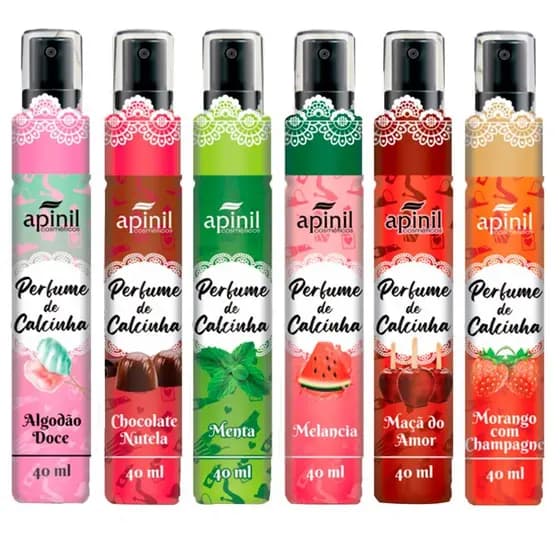 KIT 10 PERFUME INTIMO SENSUAL