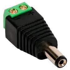 Kit Pacote 10 Conector Plug P4 Macho Com Borne
