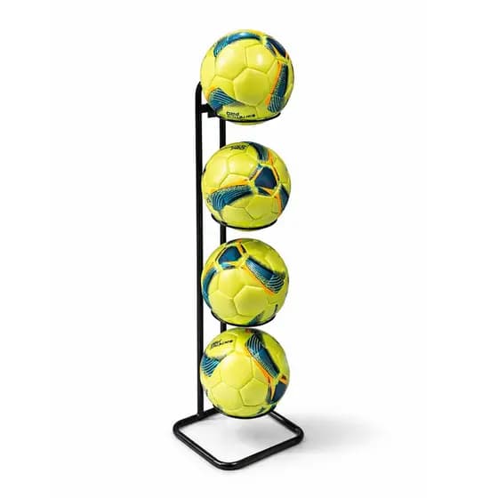 SUPORTE BOLA DE FUTEBOL BASQUETE E VÔLEI REFORÇADO DE CHÃO PARA 4 BOLAS ORGANIZADOR