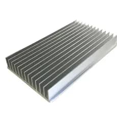 Dissipador 10,4cm Largura x 2,5cm Altura c/ 10cm Comprimento