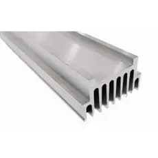 Dissipador Calor Alumínio Para Amplificador de Áudio C/ 25cm