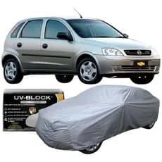 Capa Cobrir Carro Corsa Hatch Lona Protetora Impermeável Sol e Chuva